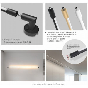 Модульный световой элемент Thin  Smart IL.0060.5000-500-MG