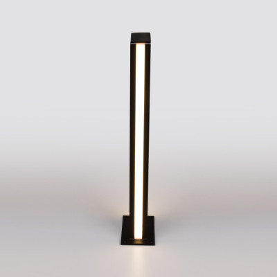 Наземный светильник Flat 1538 TECHNO LED черный