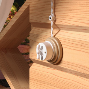 Изолятор Накладные ретро механизмы Ретро белые W6431401